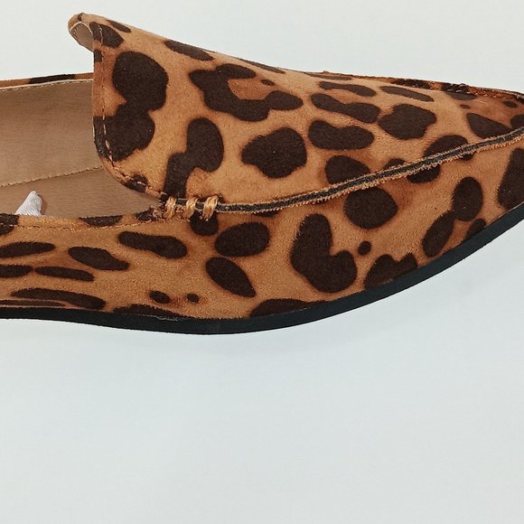 A NEW DAY MICAH LEOPARD POINTY TOE LOAFERS - Picture 10 of 16